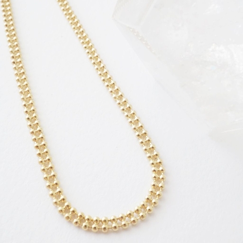 Double Ball Chain Necklace - Final Sale