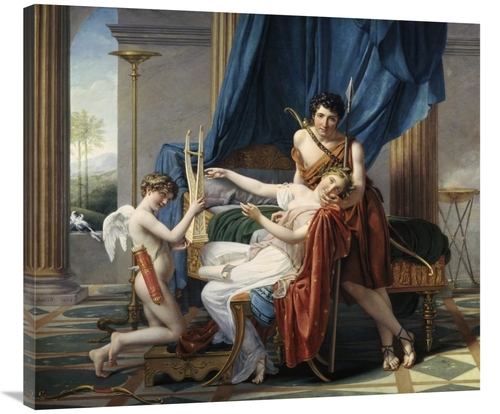Global Gallery GCS-277279-36-142 36 in. Sappho & Phaon Art Print - Jac