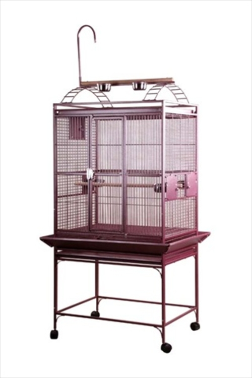 A&E Cage 8003223 Burgundy Play Top Cage With 0.63 In. Bar Spacing