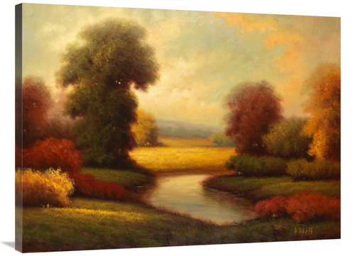 Global Gallery GCS-132469-3040-142 30 x 40 in. Lyon Valley Art Print -