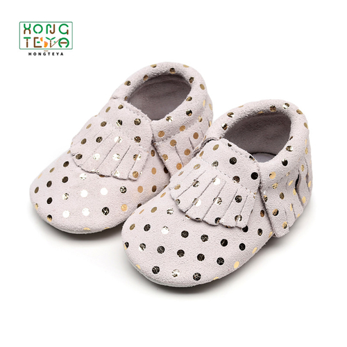 Genuine Leather Baby Moccasins  Newborn Brand Baby