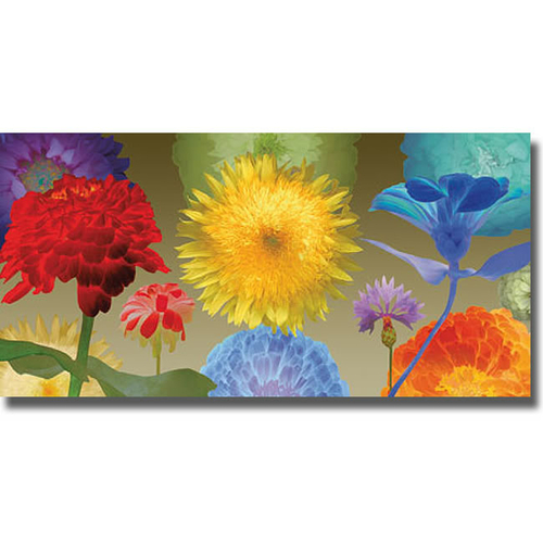 Artistic Home Gallery 2448558S Sunflower Fireworks By Robert Mertens O