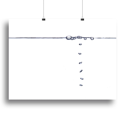 Bubbles Canvas Print or Poster