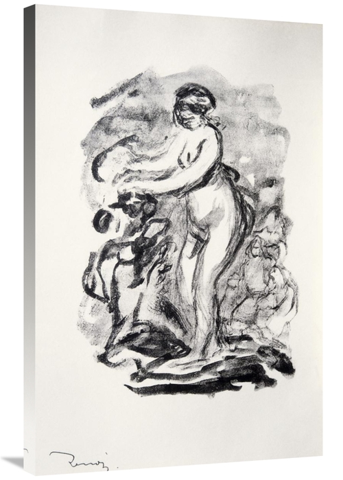 Global Gallery GCS-279674-36-142 36 in. The Bather Art Print - Pierre-