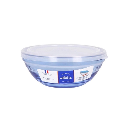 Lunch box Duralex Marine Crystal Blue (Ø 14 cm)