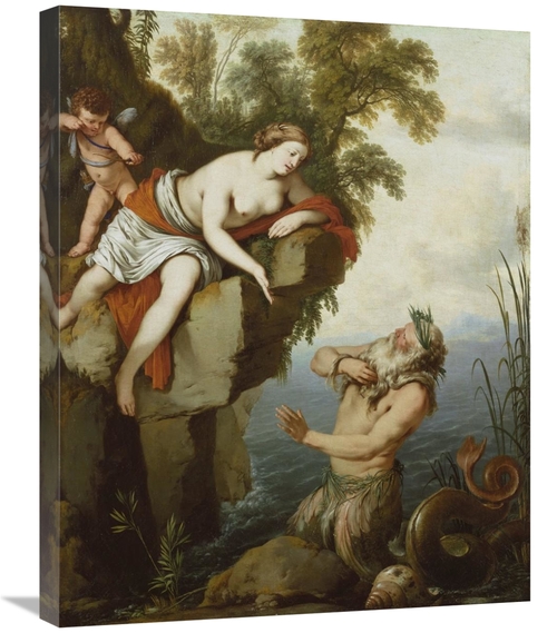 Global Gallery GCS-459963-2228-142 22 x 28 in. Glaucus & Scylla Art Pr