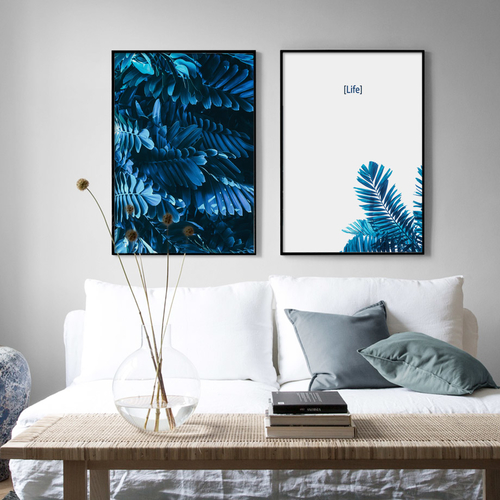 Wall Art Canvas Painting Tropical Plant