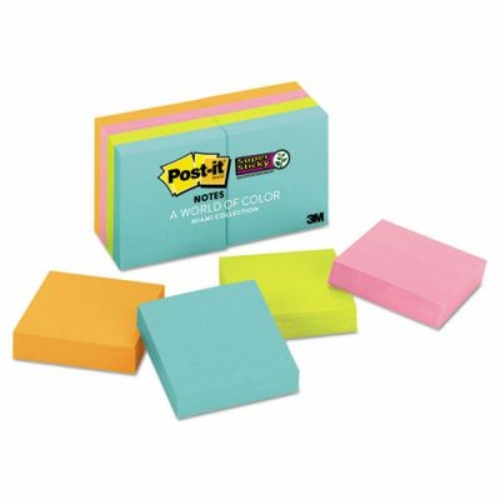 3M MMM6228SSMIA 2 x 2 in. Sticky note Notes Super Sticky Adhesive Note