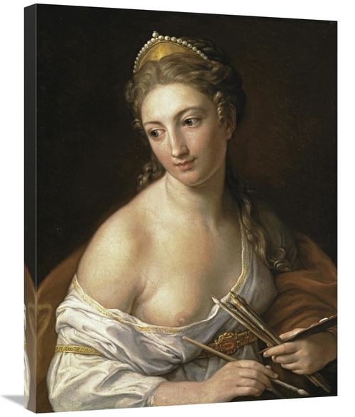 Global Gallery GCS-281691-30-142 30 in. Allegory of Painting Art Print