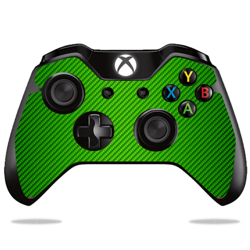 MightySkins MIXBONCO-Lime Carbon Fiber Skin Decal Wrap for Microsoft X