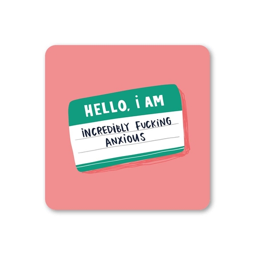 Name Badge Coaster (Pack of 6)