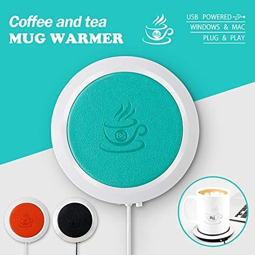 USB Cup Mug Warmer PU Leather USB Cup Heater