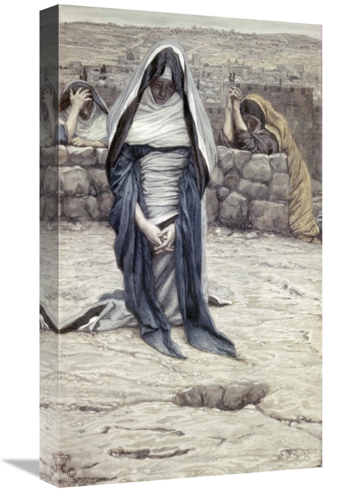 Global Gallery GCS-280229-22-142 22 in. Blessed Virgin in Old Age Art 