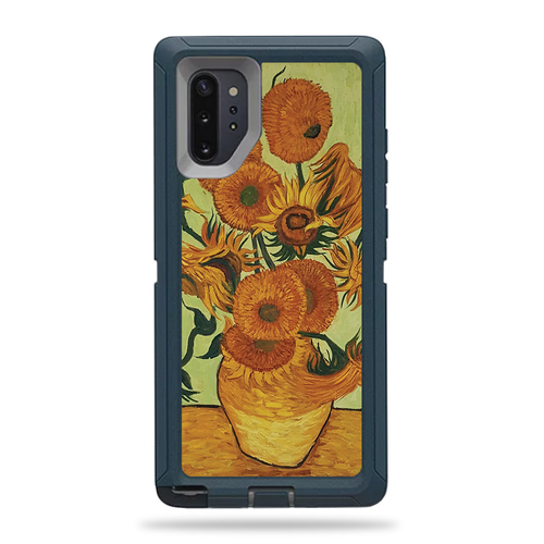 MightySkins OTDSNO10PL-Van Gogh Sunflowers Skin for Otterbox Defender 