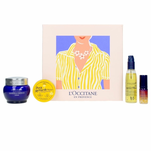 Unisex Cosmetic Set L'Occitane En Provence Immortelle 4 Pieces