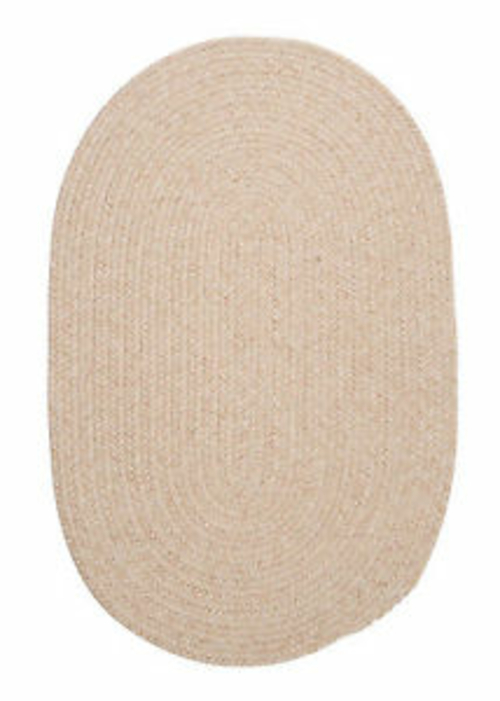 Colonial Mills Rug WL00R024X144 Bristol - Natural 2 ft. x 12 ft. Braid