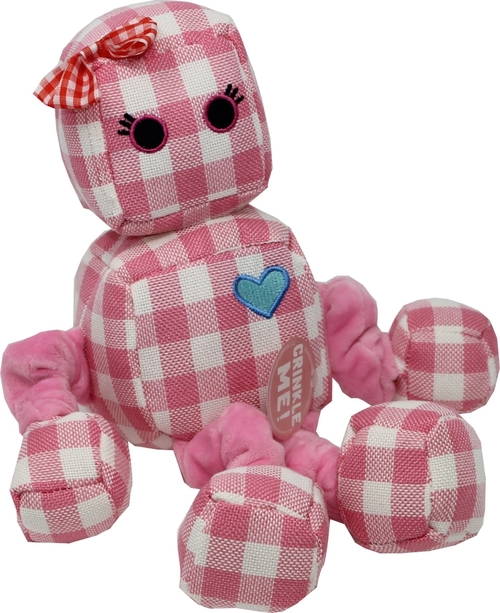 Snugarooz 96264 13 in. Snugz Rosie The Robot, Pink