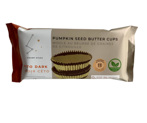 Sugar Free (Keto) Dark Chocolate Pumpkin Seed Butter Cups