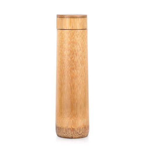 Bamboo & Stainless steel fusion water bottle