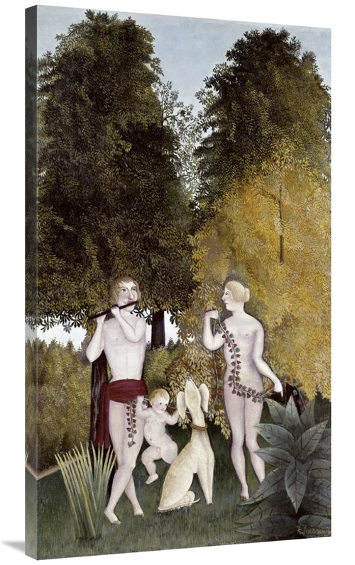 Global Gallery GCS-279895-40-142 40 in. The Happy Quartet Art Print - 