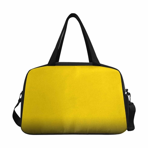 Gold Yellow Tote and Crossbody Travel Bag