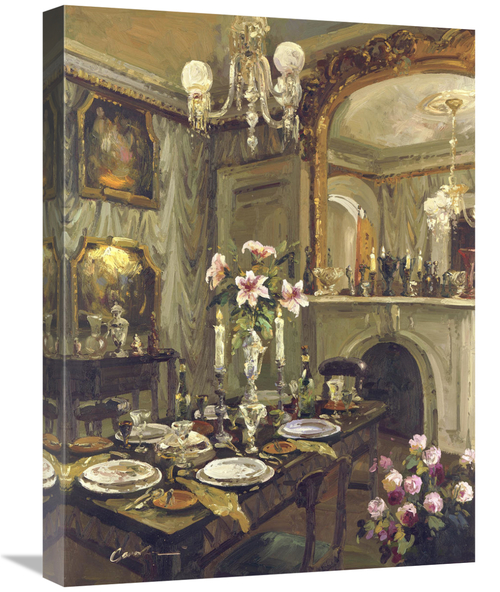 Global Gallery GCS-115307-1824-142 18 x 24 in. The Dining Room Art Pri