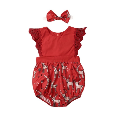 Pudcoco Christmas Toddler Kid Baby Girls