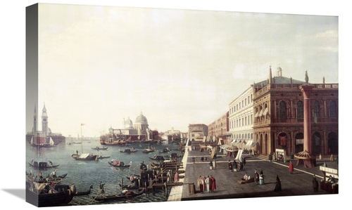 Global Gallery GCS-276703-22-142 22 in. View of Molo in Venice No.1 Ar