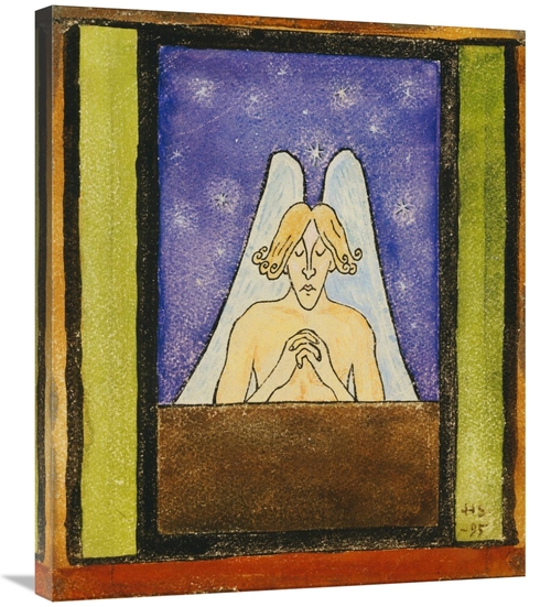 Global Gallery GCS-267300-30-142 30 in. Meditation Art Print - Hugo Si