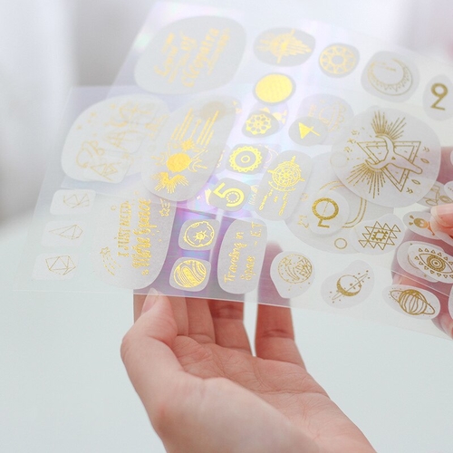 Mood Life Birthday Gold Sticker Marker