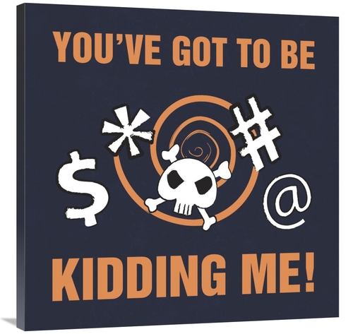 Global Gallery GCS-382225-3636-142 36 x 36 in. Grawlix - You Have Got 