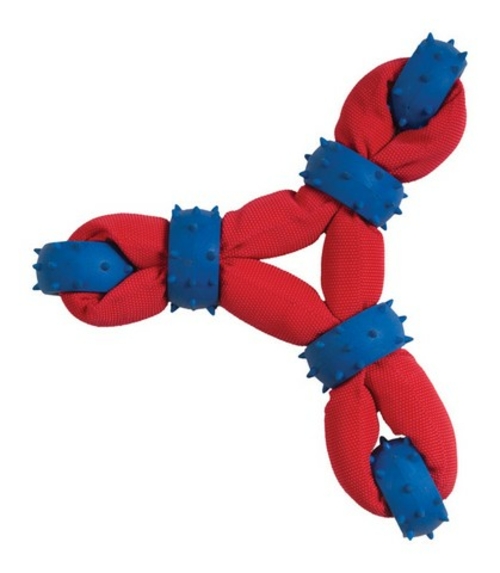 Chompers WB11457 Gladiator Tuff Nylon Triangle Tug Dog Toy