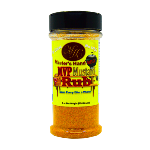 MVP Mustard Rub Jar 8oz