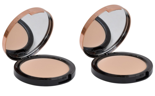 24HRS WEAR WEIGHTLESS POWDER FOUNDATION COLOR-NUDE (PACK OF 2)
