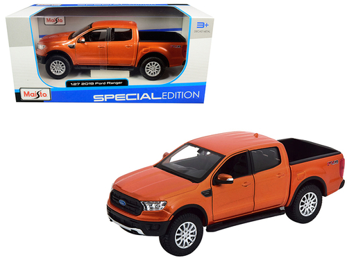 2019 Ford Ranger FX4 Off Road Pickup Truck Copper Orange Metallic 1/27