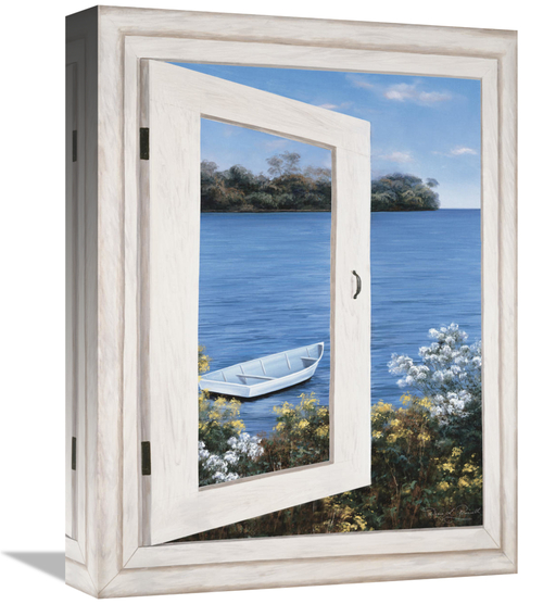 Global Gallery GCS-126367-1216-142 12 x 16 in. Bay Window Vista I Art 