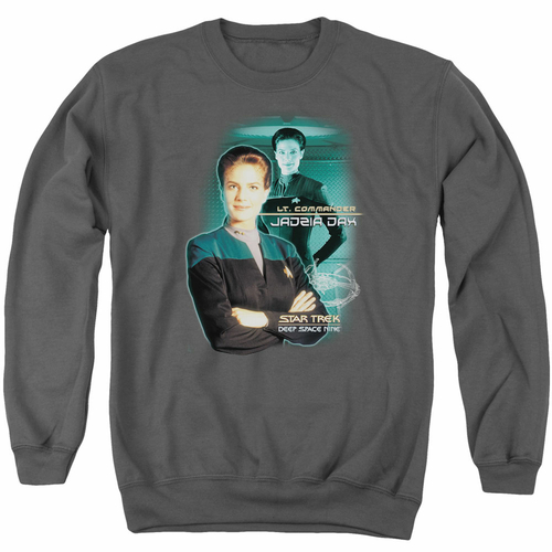 Trevco CBS563-AS-3 Star Trek & Jadzia Dax Adult Cotton & Polyster Crew
