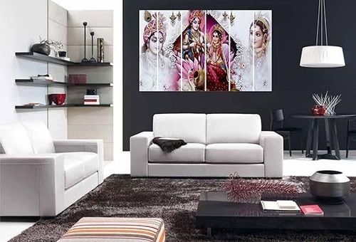 Set Of 5 Wall Painting multiple Frame For Home Decoration, Living