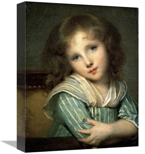 Global Gallery GCS-282146-16-142 16 in. The Girl at the Table Art Prin