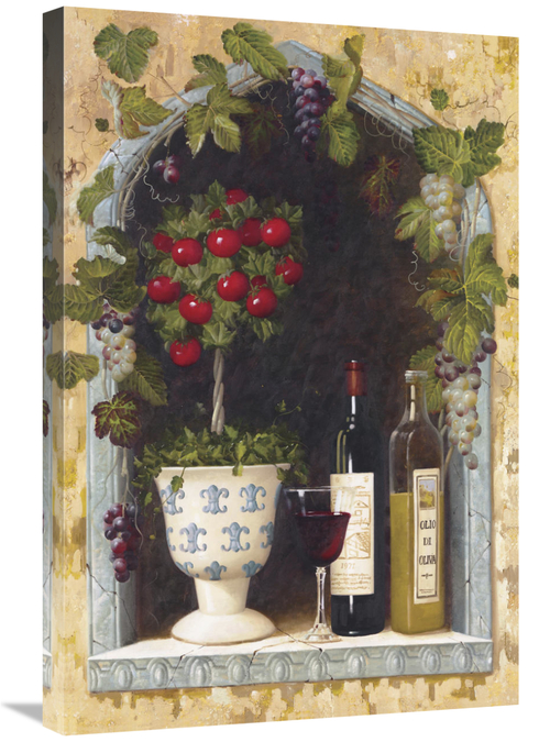 Global Gallery GCS-124477-2030-142 20 x 30 in. Olive Oil & Wine Arch I