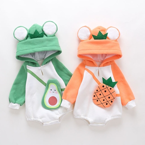 Infant Baby Boys Girls Vegetables Hooded Thick