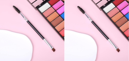 Eyebrow Brush Double Angled Eye Brow Brush Pack of 2