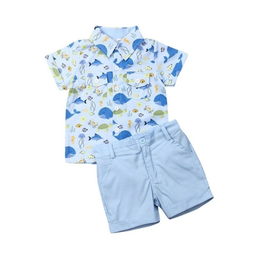 Summer Infant Boys Baby Kids Clothes Sets 1 6Y