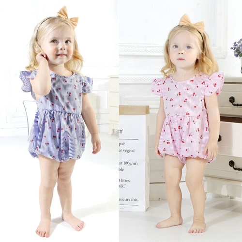 2019 New Pretty Infant Baby Girl Fly Sleeve