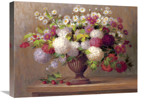 Global Gallery GCS-123922-1824-142 18 x 24 in. Angelinas Flowers I Art