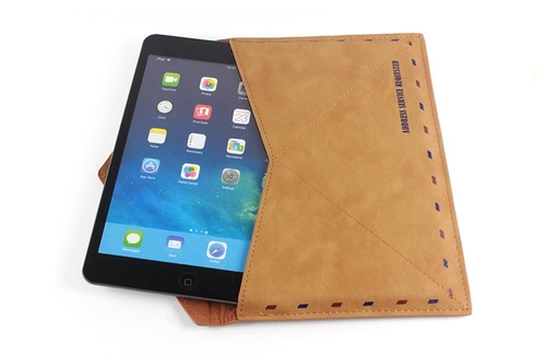 Leather Envelope iPad Mini Sleeve