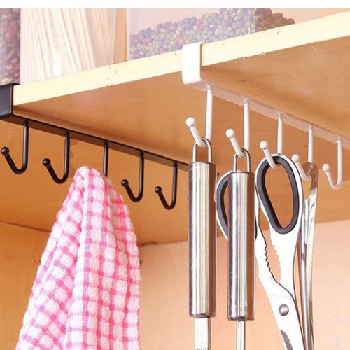 Board Hanging Hook Hanger Organizer Iron Kitchen