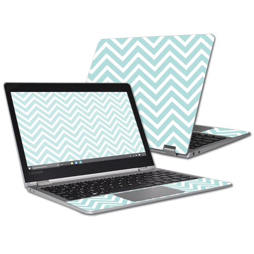 MightySkins LENY71011-Aqua Chevron Skin for Lenovo Yoga 710 11.6 in. -
