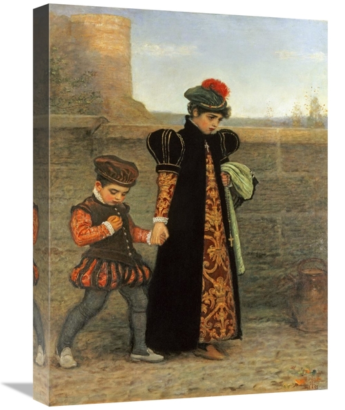 Global Gallery GCS-266877-22-142 22 in. The Girlhood of Saint Theresa 