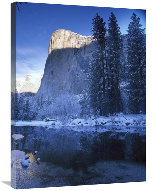 Global Gallery GCS-452025-2432-142 24 x 32 in. El Capitan & Merced Riv